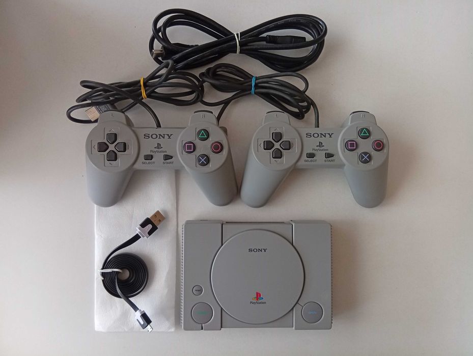Sony PlayStation Classic Mini (2018) HDMI + 2 контролера PS1/PSX/ПС1