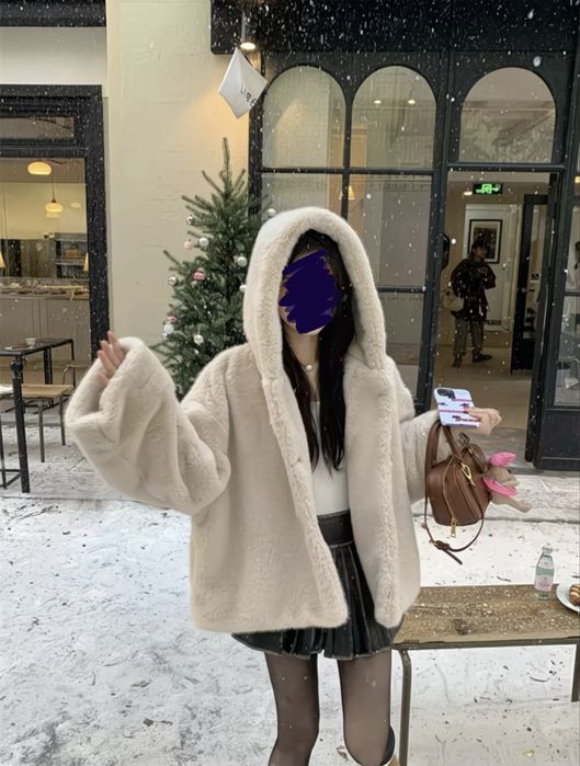 Шуба искуственный мех