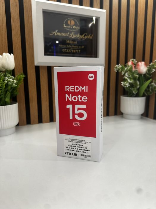 Redmi note 15 256gb / 8gb ram Sigilat! Garantie! #43984