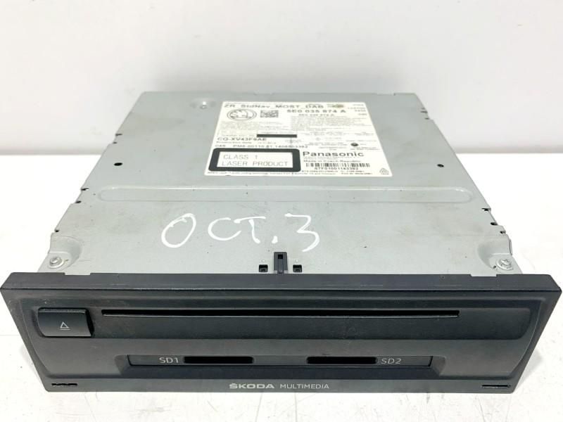 Unitate navigatie Skoda Octavia 3 (2013-2017 ) 5E0035874A