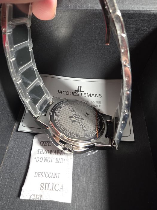 Чисто нов мъжки часовник Jacques Lemans  Ceramic