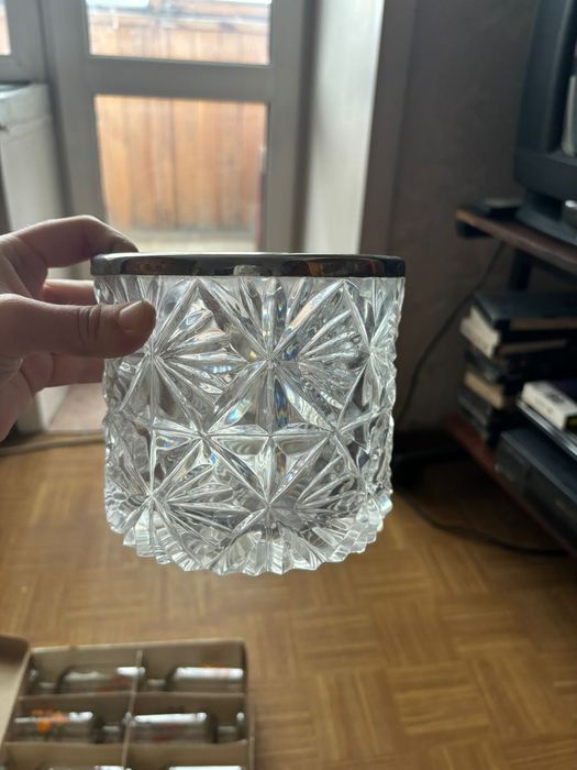 Советская хрустальная ваза