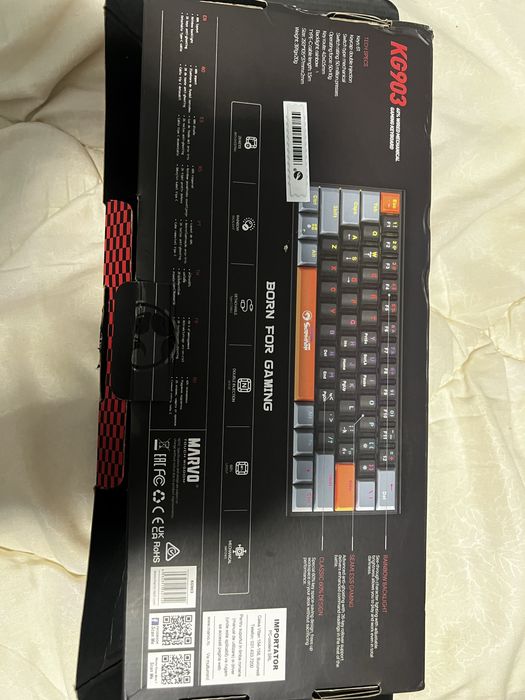 tastatura mecanica 60% marvo KG903