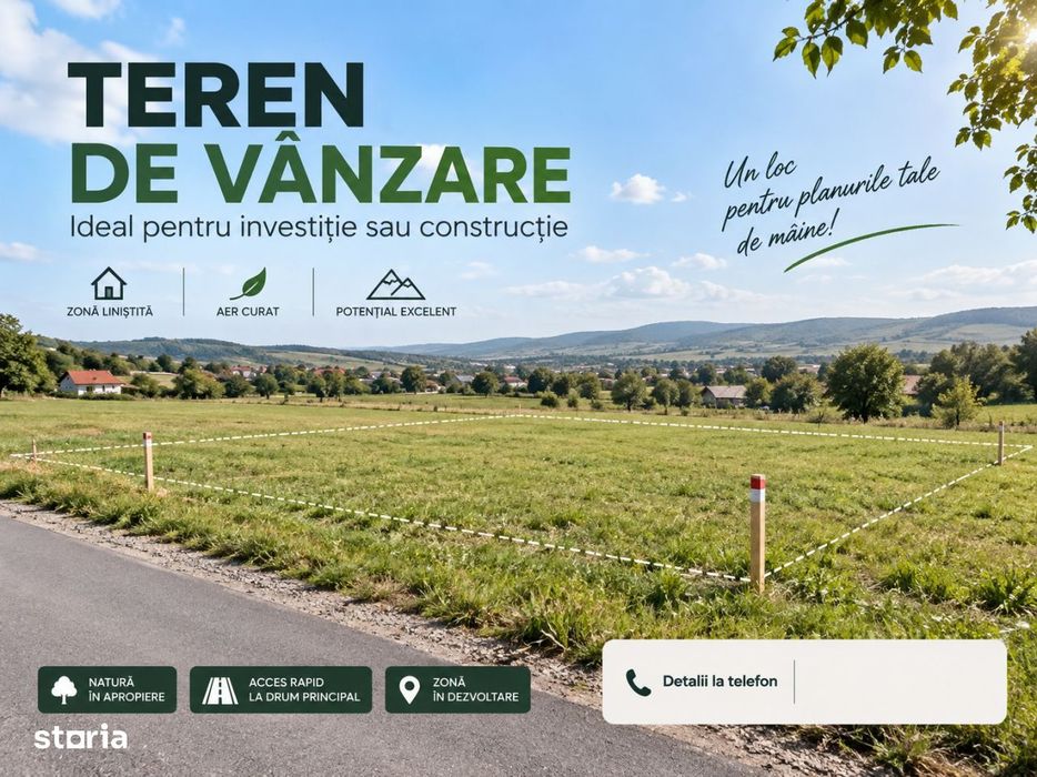 Teren strada Fermelor punct Banca