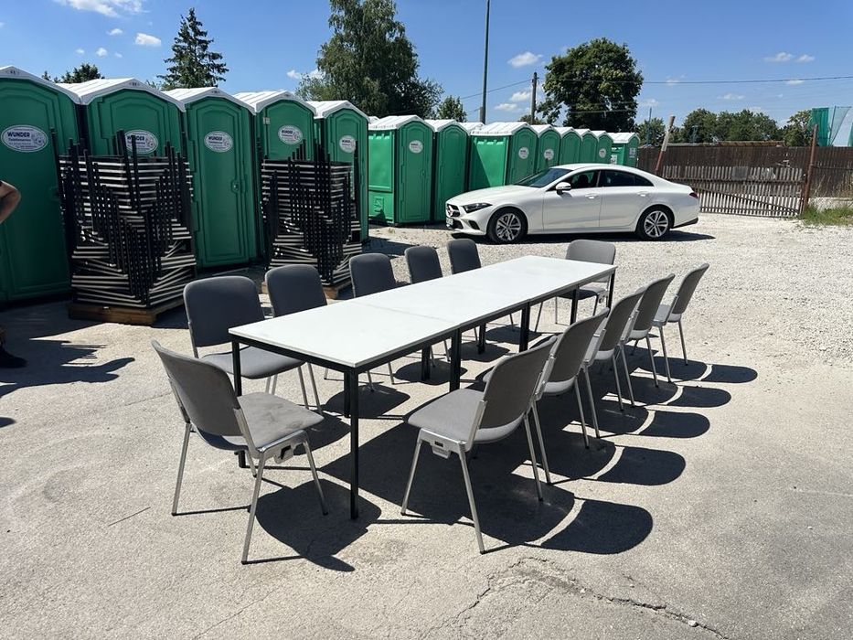 Маси  80×80 см. Височина 90 см.