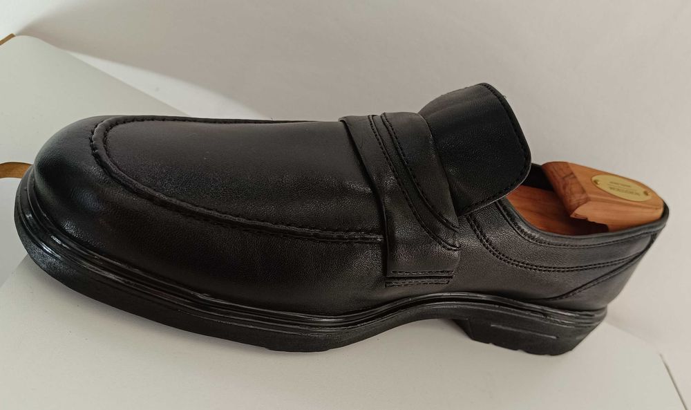 Pantofi loafers 44.5 45 penny premium Sioux piele naturala moale