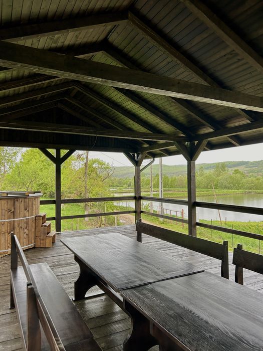 Cabana AgroPiscicola de inchiriat FACTURA /Ciubar cu jacuzzi/Ponton