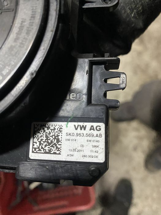 лентов кабел пасат б7 цц passat b7 cc