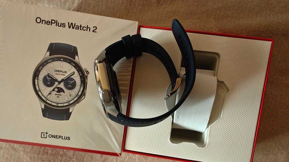 Ceas Smartwatch OnePlus Watch 2 Nordic Blue Edition ca nou