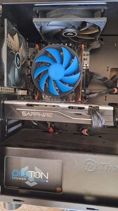 Продажа комплекта с rx570 га 4гб