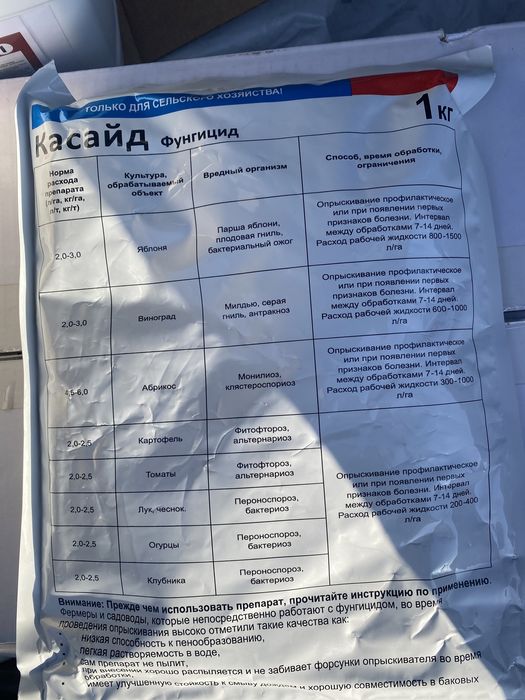 Касайд- гидроксид меди