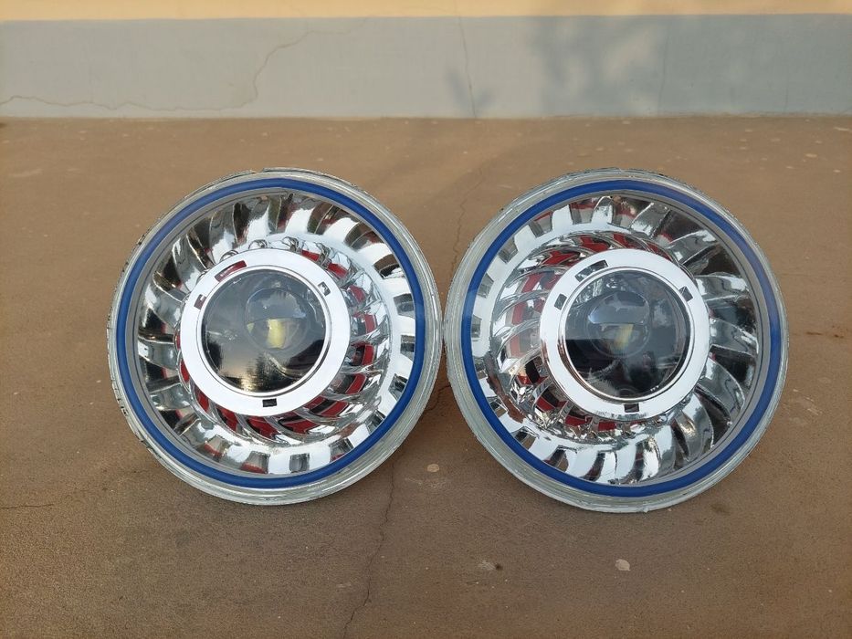 Led fara tuning gladkiy shisha qoyilgan kalso bor transformer qoyilgan