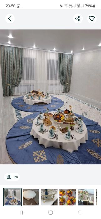 Аренда стулья стол посуды