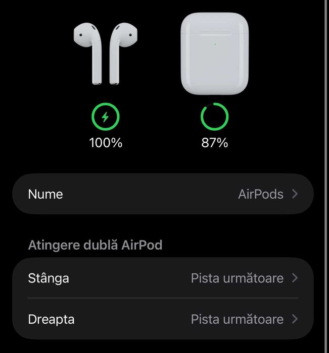 Apple AirPods 2nd Gen originale A2031 functionale