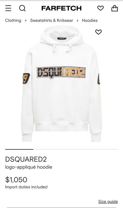 Dsquared L-мъжки оригинален суичър (х-651)
