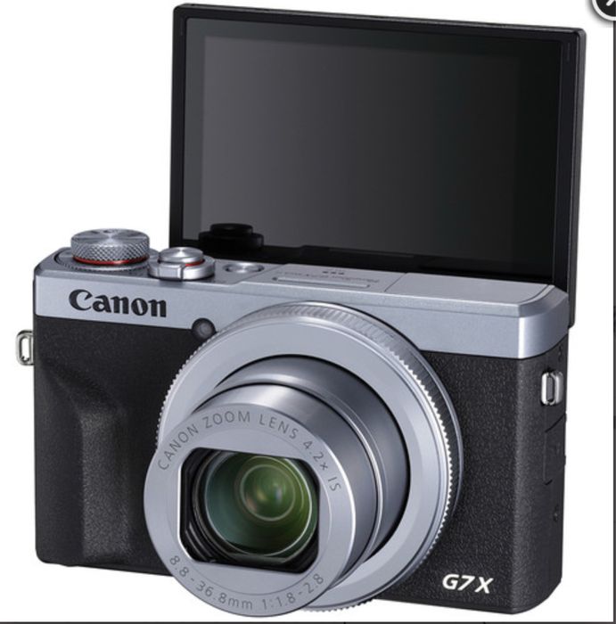 Чисто нов Canon G7X Mark III silver –  неразопакован, от Германия