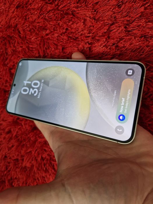 -Samsung S24Plus, Silver, 256Gb, 12Ram, ireprosabil, stare perfecta, d