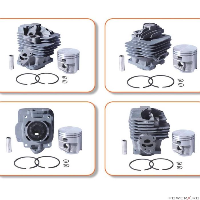 Set motor, kit cilindru pentru drujba ST 261, 44.7 mm, PowerX