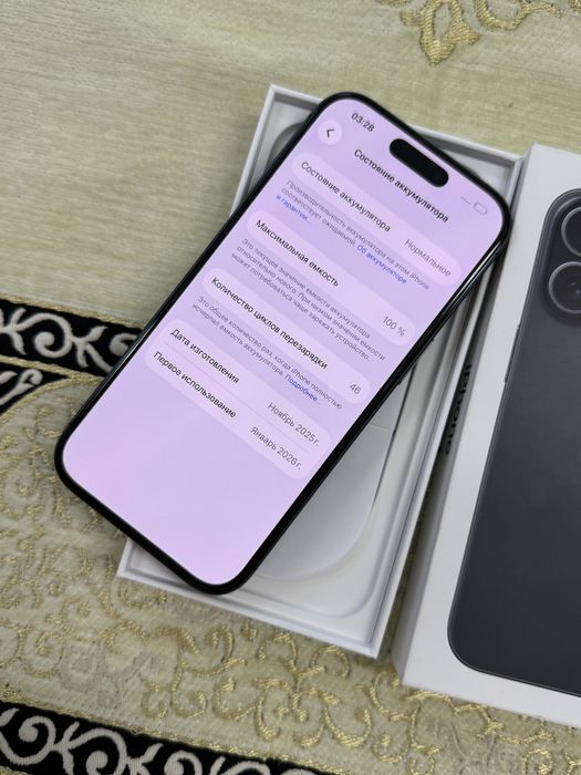 Iphone 17 256Gb EAC емкость 100%