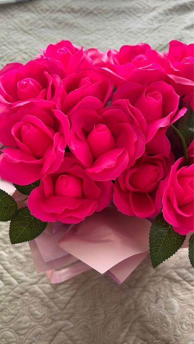 Цветы мыльные букеты 15 шт