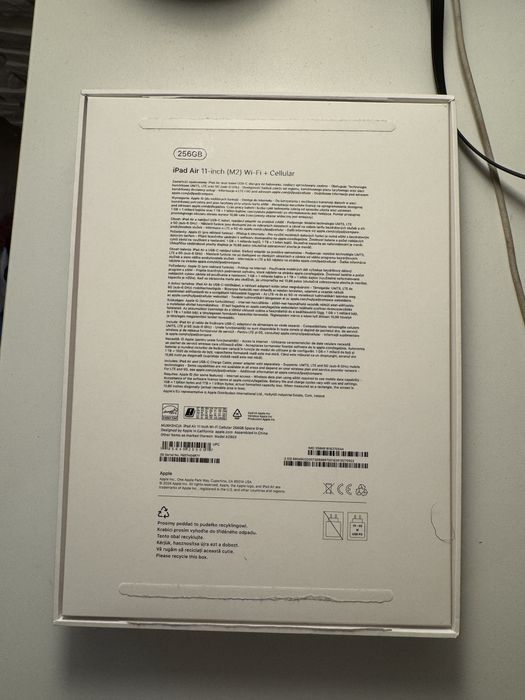 Ipad Air 11 M2 256 gb+Cellular Space Gray