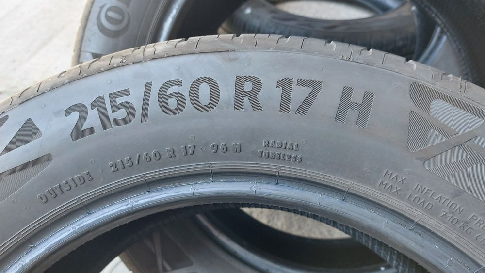 Летни гуми 215/60/17 Continental EcoContact 6 4 броя