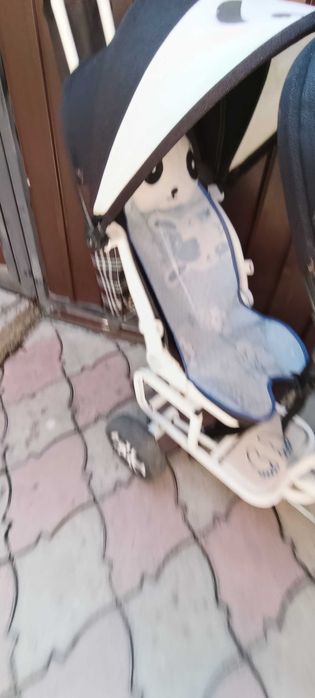Велосипед с ручкой для двойни