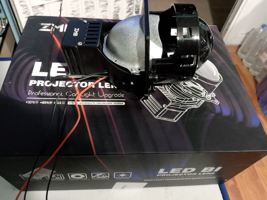 Bi led projector lens