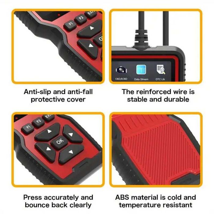 Професионален автомобилен диагностичен кодочетец Full OBD2 EOBD