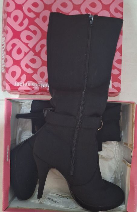 Botine negre elegante