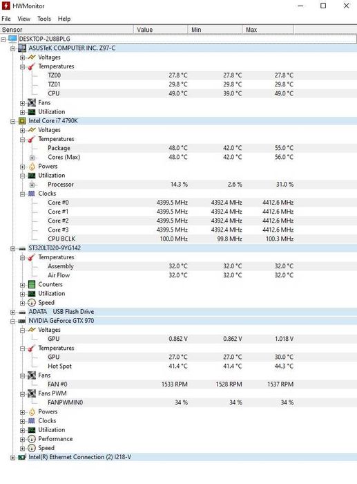 Vand unitate i7-4790k - 32GB ram - GTX 970
