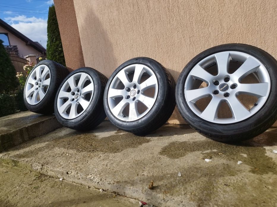 Jante aluminiu 5 x 108 anvelope vara Tigar