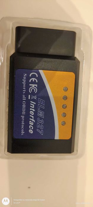 Diagnoza Auto ELM327 cu proba pe masina