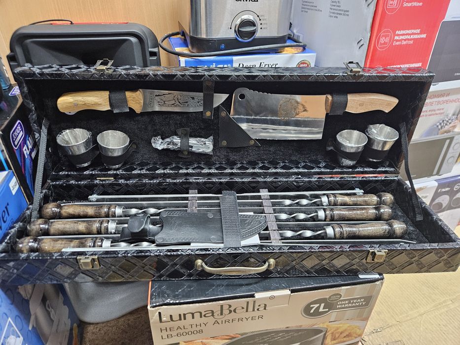 Шашлычный набор Кизляр 14 предметов