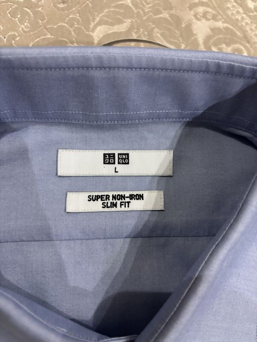 Рубашки мужские Uniqlo