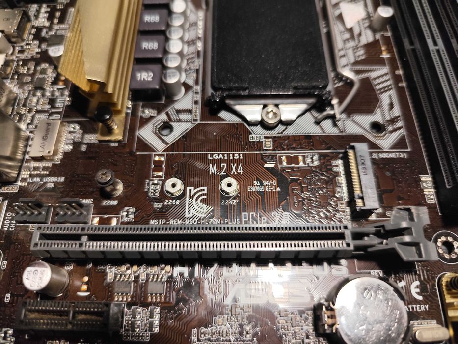 Placa de baza ASUS H170M-PLUS LGA1151 DDR4 M.2