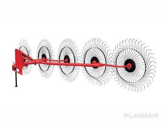 Грабли-ворошилки 5-и колесные