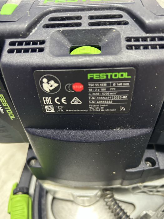 Festool TSC 55 KEB circular prin plonjare