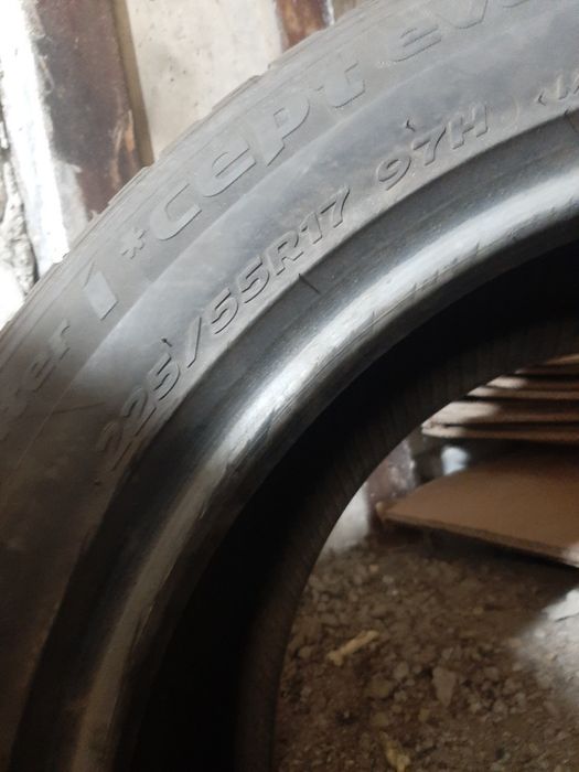 Продам шины 225/55/17 ханкок.
