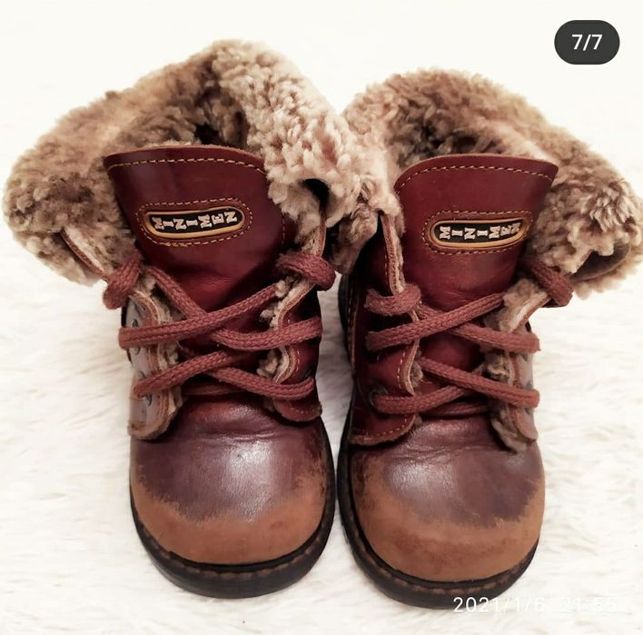 Ботиночки зима, натуралка, о355
