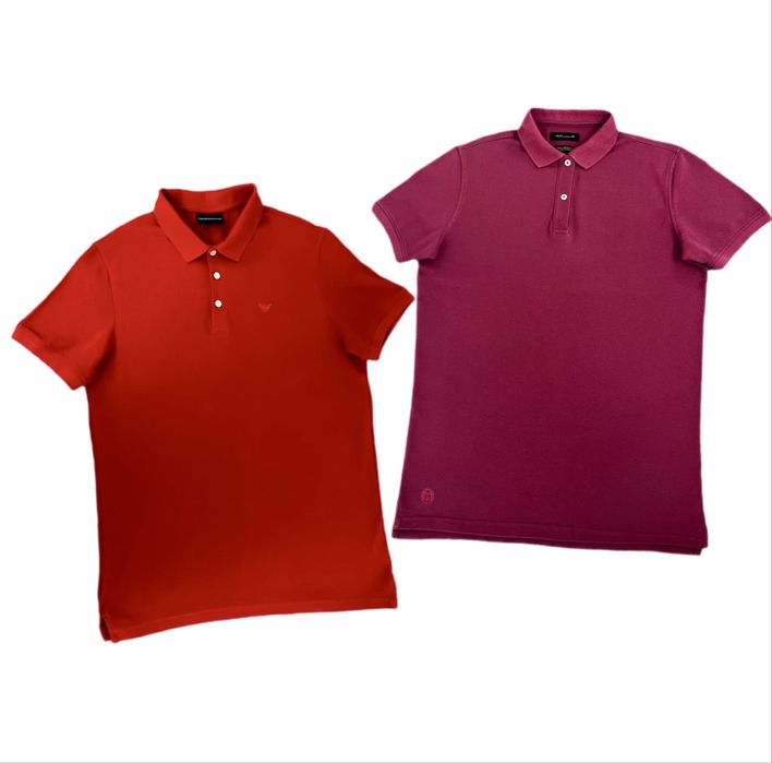 Мужская тенника поло Emporio Armani Massimo Dutti