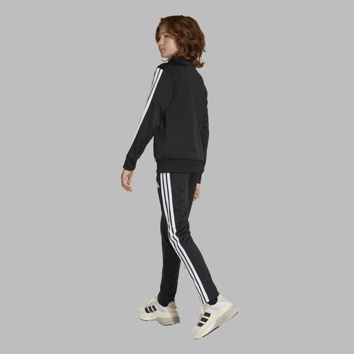 Trening Tiberio Adidas Negru-Alb Copii - produs resigilat Decathlon