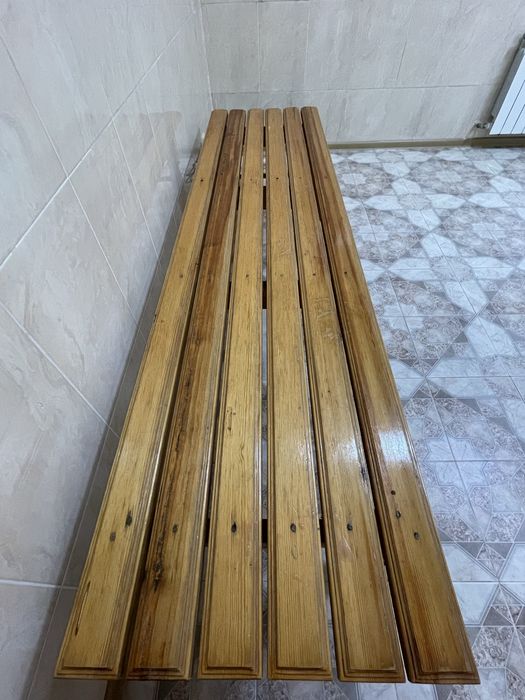 Продам банную лавочку, дерево