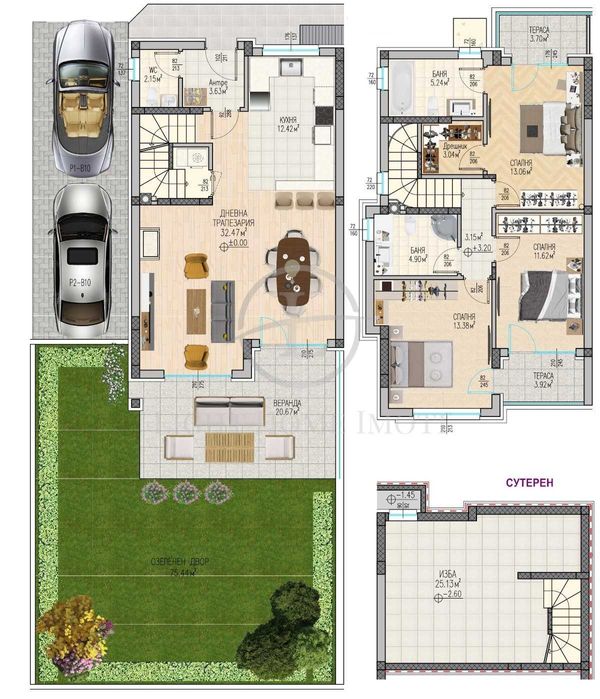 Продава се Къща в Пловдив, Остромила - 277 кв.м за 1051 €/кв.м - Снимка #3