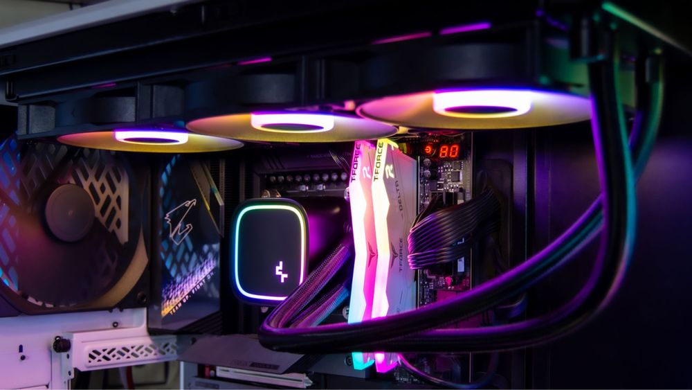 Deepcool LE720 250w tdp aio 360 mm argb sotiladi