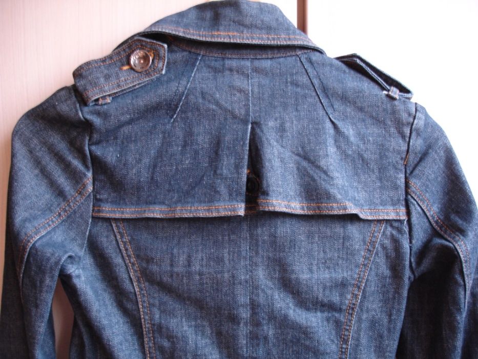 Дамско дънково яке размер S