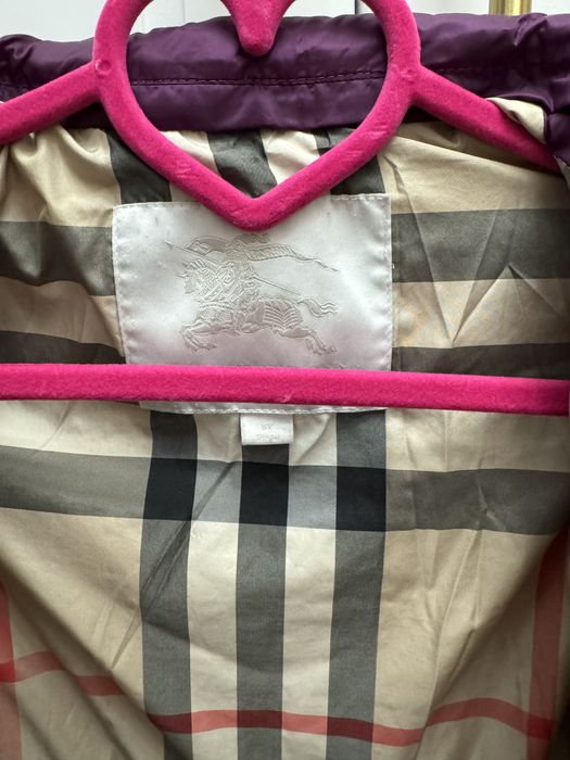 Geaca burberry originala fete 3 4 ani ca noua superba