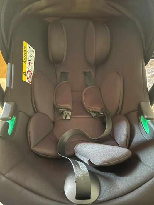 KIKKA BOO Стол за кола-кошница I-PRIME I-SIZE (45-87 см) BLACK