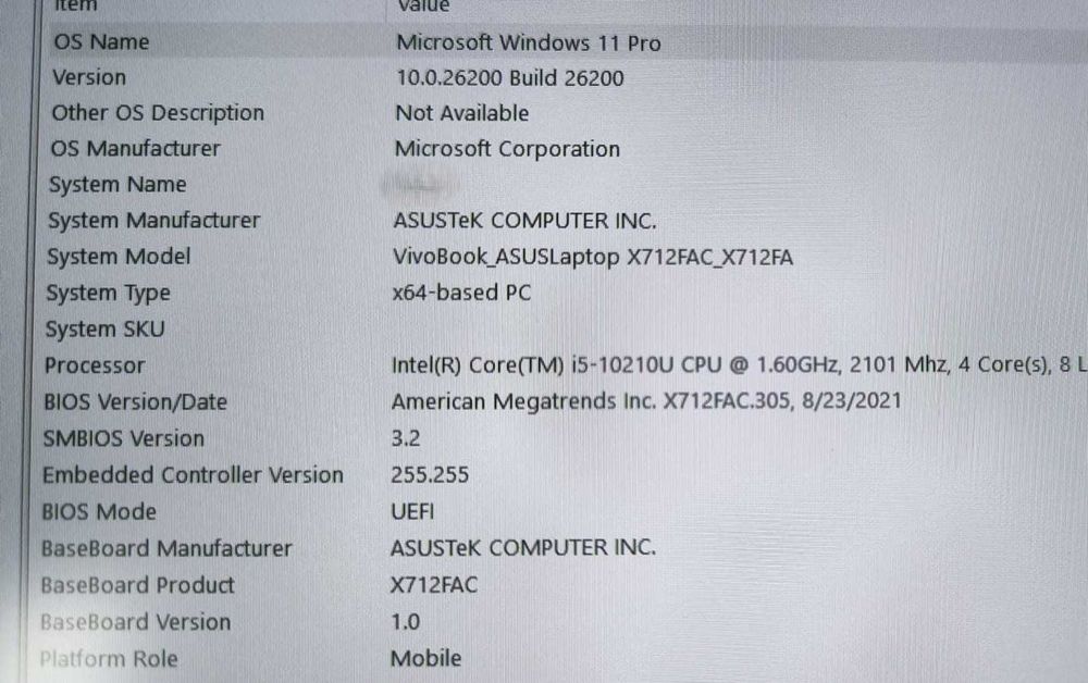 Laptop Asus Vivobook 17" ca nou !