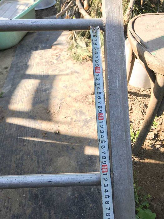 Лестница алюминиевая лёгкая СССР 4м 20 см (420)